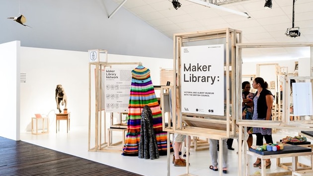 Maker Library Display Maker Library Berlin | British Council